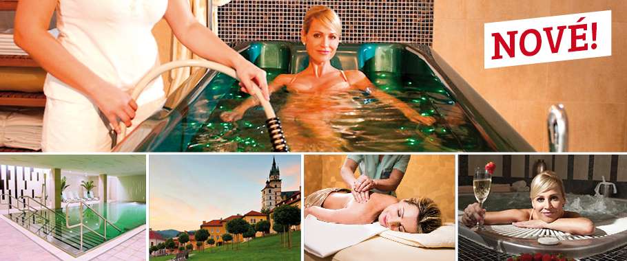 SLOVENSKO: NOVINKA lázně Turčianske Teplice! - 7 dní pobytu včetně plné penze ve 4* hotelu • 10 procedur